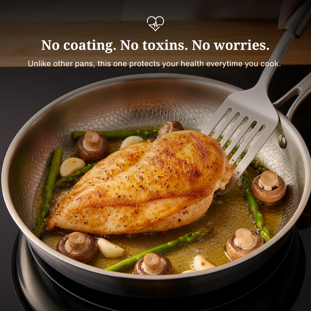 Everyday Cooking Set: 2 Pans + Utensils Set